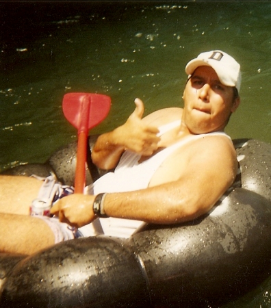 Danny at the Guadalupe River
