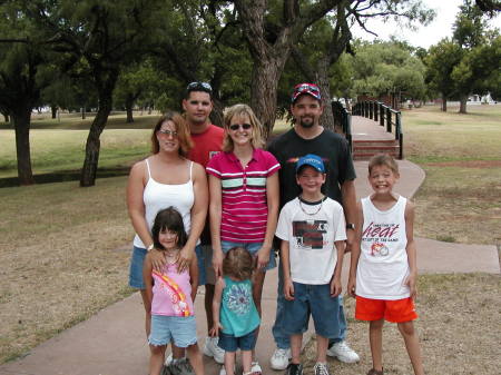 My sons Bryan and Sidney and their families