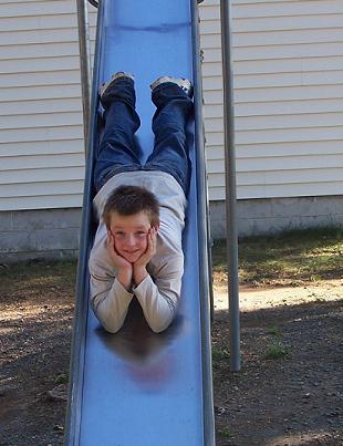 David on slide