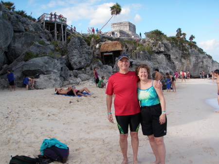 Tom and Peg in Mexico 2010