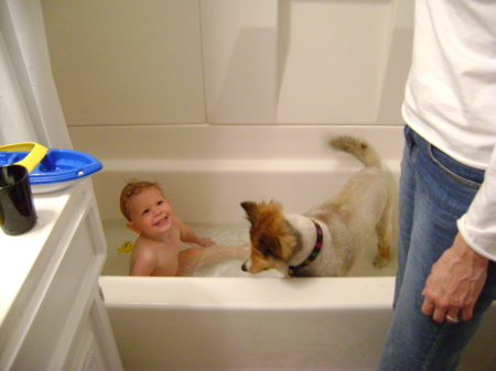 A duck in the tub is sooooo 2007!
