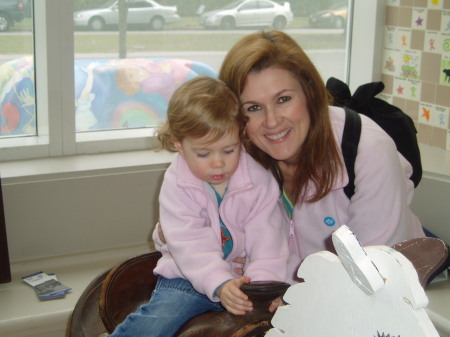 Caroline at the Houston Children's museum