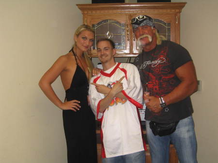 Justin with Hulk and Brooke