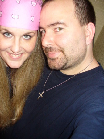 Me and Hubby, Aug 2007