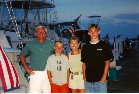 Our family on vacation in Destin, FL