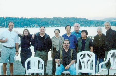 Some of BCS Class of 1974 gathered June 2007