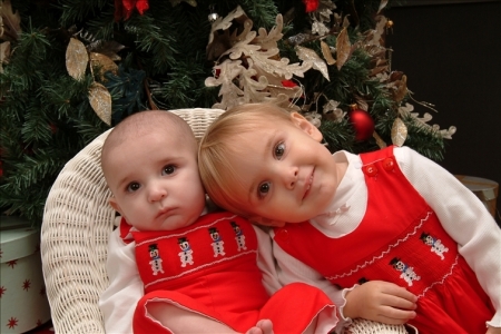 Merry Christmas from Reagan and Isaac!