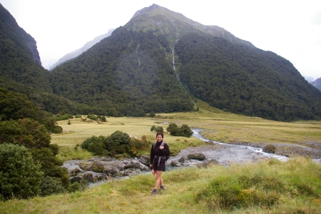 hiking in New Zealand