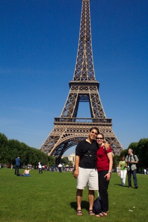 My husband (Edward) and I in Paris