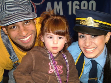 Katy met the Choo Choo Soul Folks from Disney