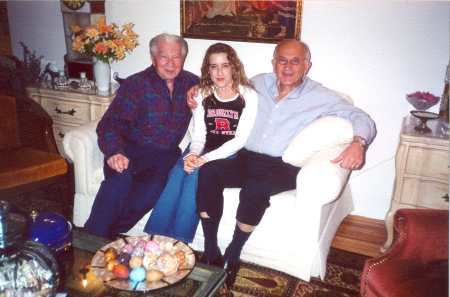 My Grandpa and His Cousin and Me in New York