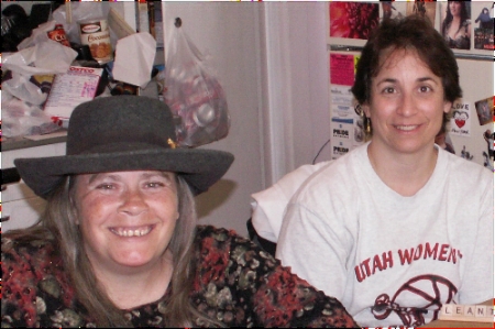 Carla and Deb, summer 2006