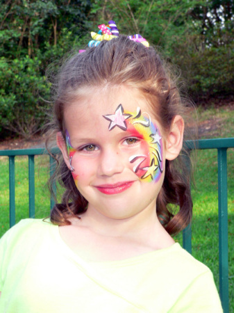 Celena Face Painting at Disney