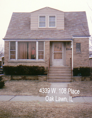 Our old house in Oak Lawn