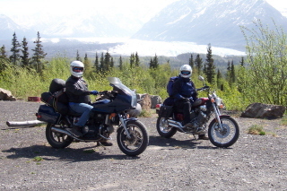 Me and my wife Angie at the Matanuska glacier 2006