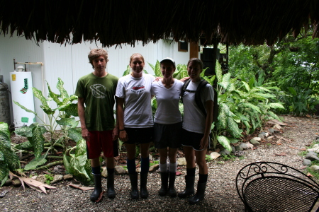 Laura & the Kids in Costa Rica