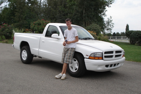 mike with his truck