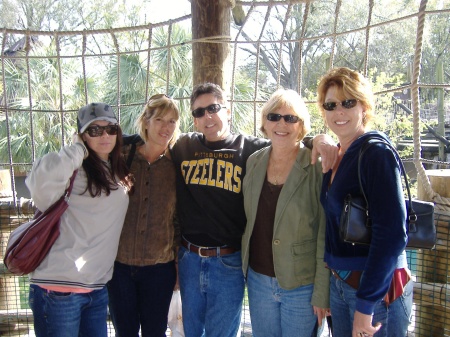 Family at Busch Gardens Feb 2007