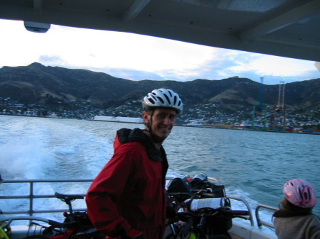 On the Ferry - New Zealand