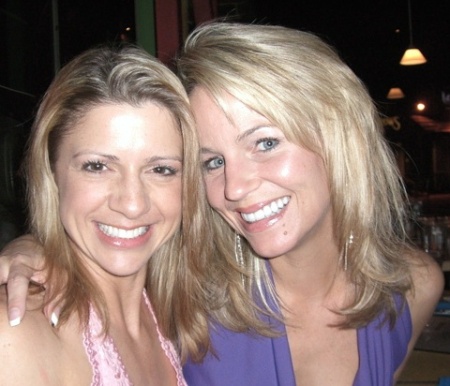 Close friend Lisa Fine & I - Did anyone see Wife Swap Season Premier - The Pirates? Yep, this is her!