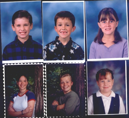 yr 2000 pic of 6 of 7 grandchildren