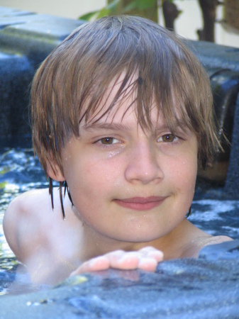 My son, Brandon, 13