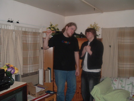 Conner (Left) and Shane ( Right)  March 2008