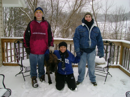 Alex, Tim, Austin & Gracie