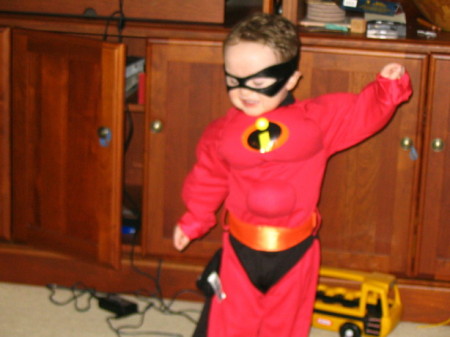 Mr. Incredible - my son Aiden