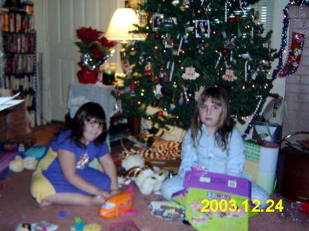 Girls Christmas 2003