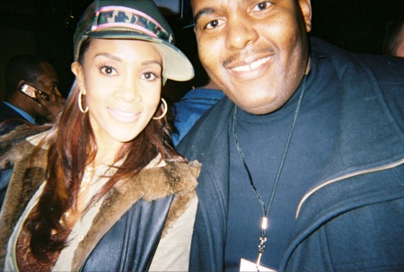 Vince with Actress Vivica Fox at Beverly Hills Event