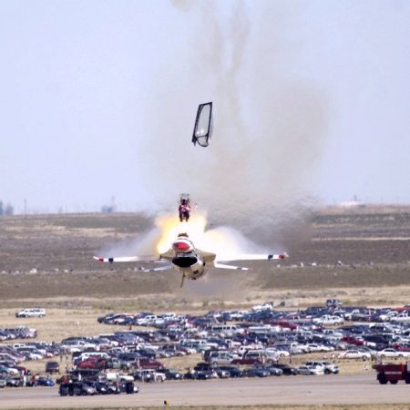 F-16 ejection