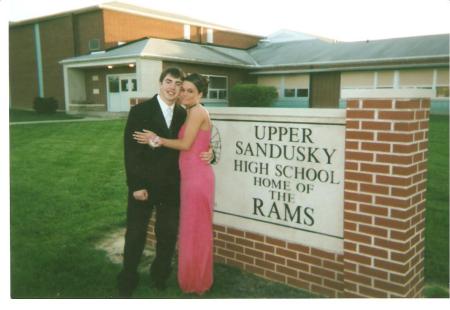 Mike & Amanda at Amanda's High School
