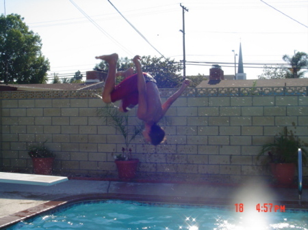 Pool Fun learning to FLIP