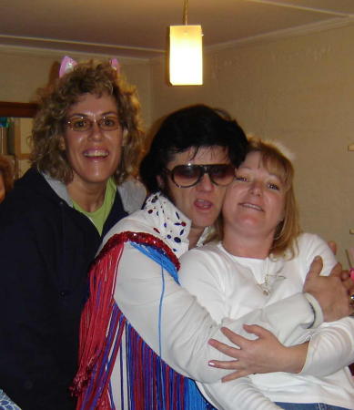 Elvis at Friends Bachlorette Party