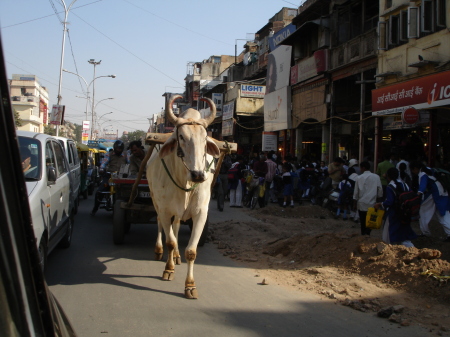 Rush hour in India