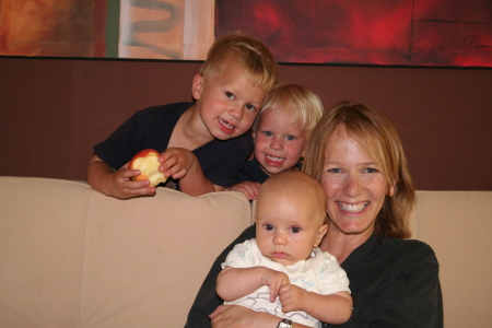 Me and my boys, July 06