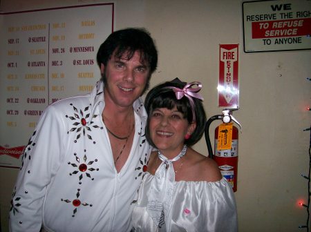 Paul as Elvis & me