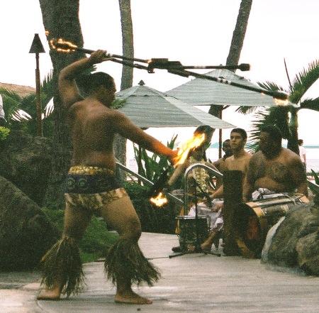 JAZ performing in Waikiki.