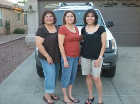 Me and my sisters June 2008