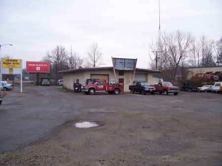 My first shop across from Richmond Raceway.