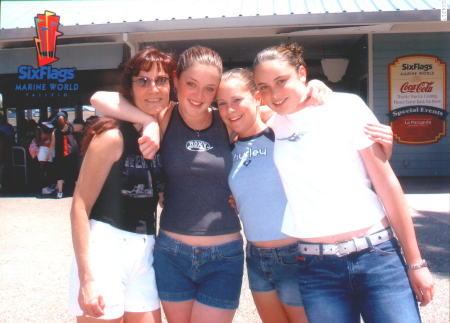 My ex-wife, two daughters and Miranda Hanger