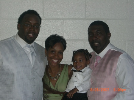 Lil Bro Leaonard and the family