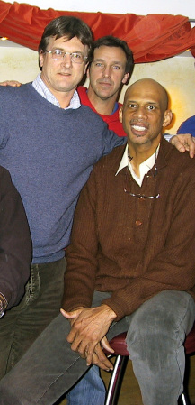 Ron, Mark and Kareem Adbul Jabbar