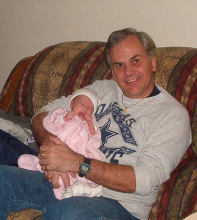 Grandpa & Peanut, Christmas 2003