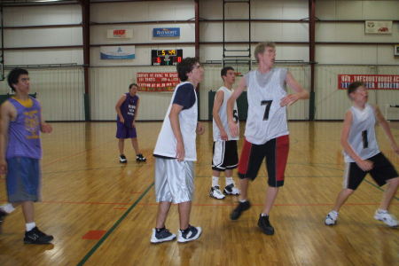 Jon captain of Otsego HS varsity BB team