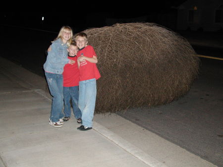 Very scary tumbleweed