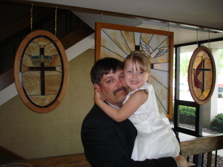 Hope and her Daddy-May 2007