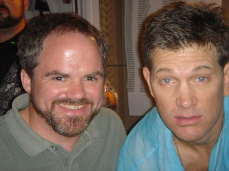 Me and my good buddy Chris Isaak