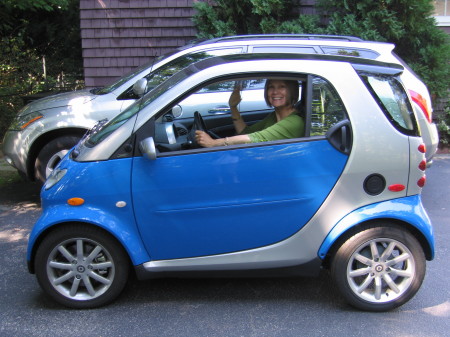 Me with my new toy...Smart Car!